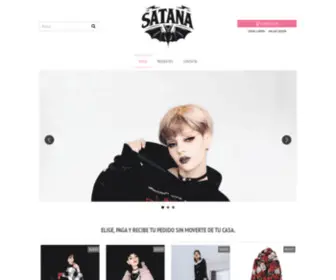 Satanaclothes.com(SATANA CLOTHES) Screenshot