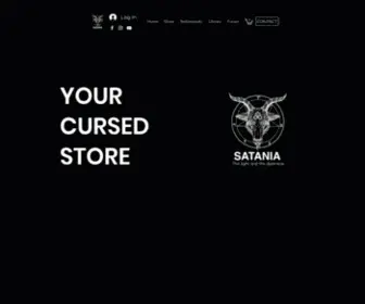 Sataniastore.com(Satania) Screenshot