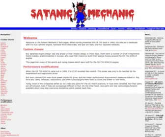 Satanicmechanic.org(Satanic Mechanic) Screenshot
