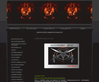 Satanismoreal.com.br( SATANISMO REAL) Screenshot