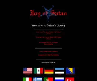 Satanslibrary.org(Satan's Library) Screenshot
