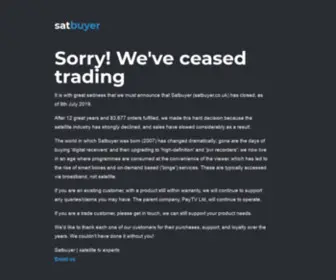 Satbuyer.co.uk(Sky TV) Screenshot