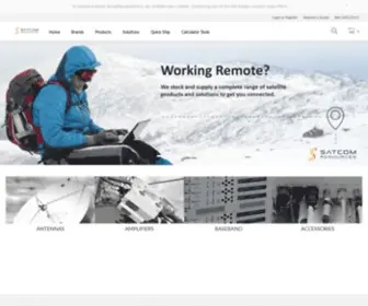 Satcomresources.com(Satcom Resources) Screenshot