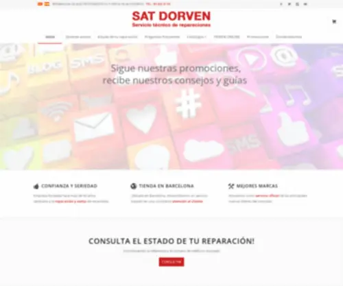 Satdorven.com(Sat Dorven) Screenshot
