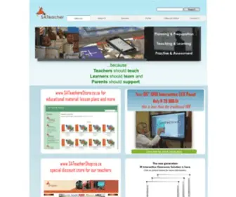 Sateacher.co.za(SATeacher) Screenshot