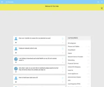 Satechhelp.co.za(SA Tech Help) Screenshot