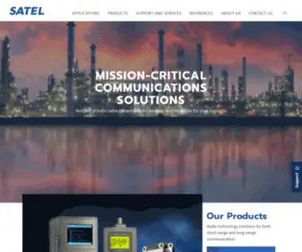 Satel.com(Mission-Critical Connectivity) Screenshot