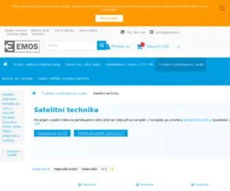 Satelitnitechnika.cz(Satelitní technika) Screenshot