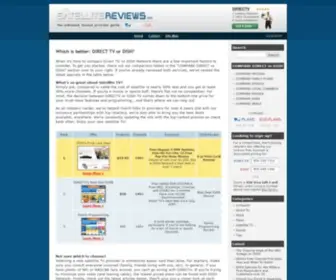 Satellite-Reviews.net(DIRECTV vs DISH Network Comparison) Screenshot