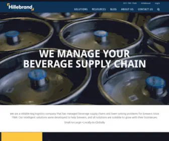 Satellitelogistics.com(A Keg Company to Manage Your Beer Supply Chain) Screenshot