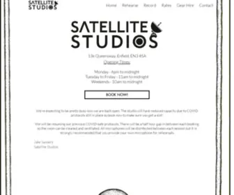 Satellitestudios.co.uk(Band Rehearsal) Screenshot