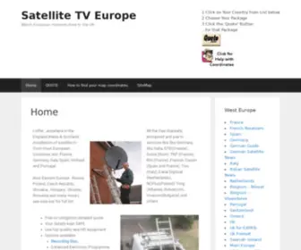 Satellitetveurope.co.uk(Satellite TV Europe) Screenshot