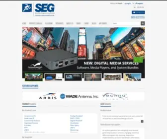 Sateng.com(Satellite Engineering Group) Screenshot