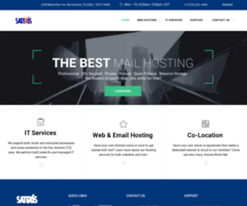 Satexas.com(San Antonio) Screenshot