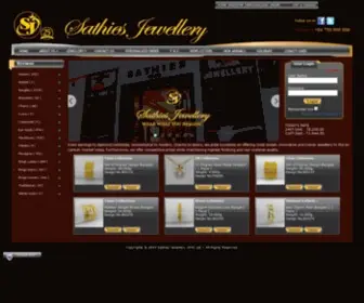 Sathiesjewellery.com(Sathies Jewellery) Screenshot