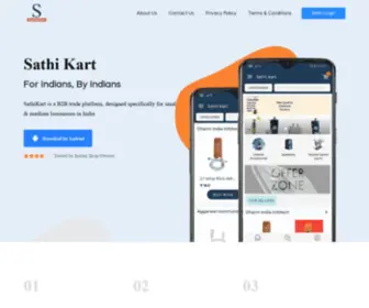 Sathikart.com(Sathi Kart) Screenshot