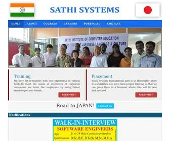 Sathisys.com(Sathisys) Screenshot