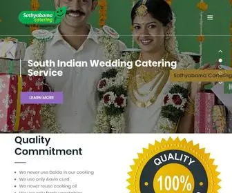 Sathyabamacatering.in(Catering Services in Madurai) Screenshot