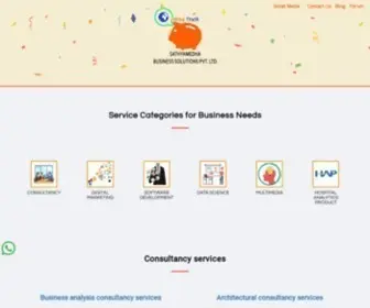 Sathyamedha.com(Sathyamedha Business Solutions) Screenshot