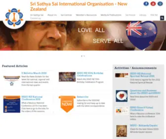 Sathyasai.org.nz(Sathyasai) Screenshot