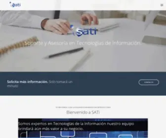 Sati.mx(Soporte y Asesoría en TI) Screenshot