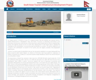 Satidpnepal.gov.np(SATIDP Nepal) Screenshot