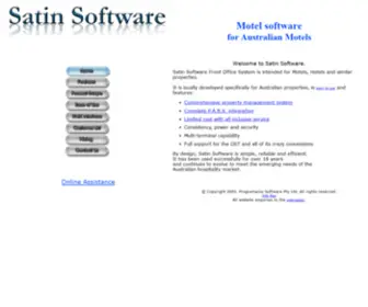 Satin.com.au(Satin) Screenshot