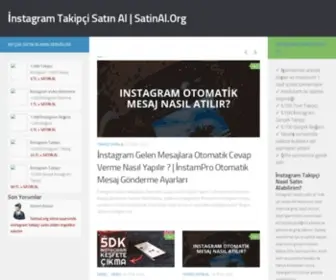 Satinal.org(Instagram takipçi satın al) Screenshot