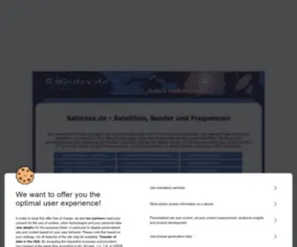 Satindex.de(Astra und Hotbird Sender) Screenshot