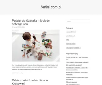 Satini.com.pl(Strona domeny) Screenshot