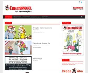 Satiremagazin.de(Das Satiremagazin EULENSPIEGEL) Screenshot