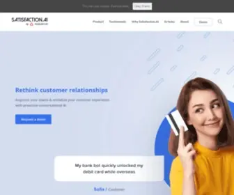 Satisfaction.ai(Customer Service AI) Screenshot
