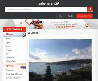 Satisgaranti.com(Satış Garanti) Screenshot