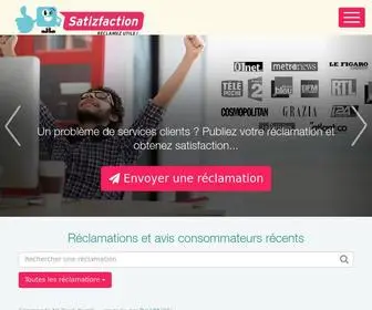 SatizFaction.fr(Réclamation client) Screenshot