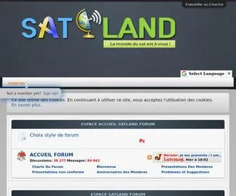 Satland.org(Satland Forum) Screenshot