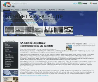 Satlink.it(Internet via satellite) Screenshot