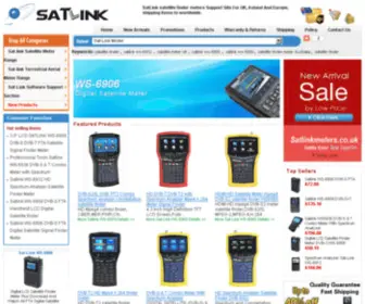 Satlinkmeters.co.uk(Satlink) Screenshot