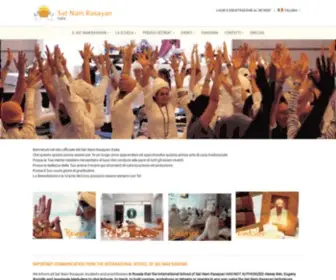 Satnamrasayan.it(Sat Nam Rasayan) Screenshot