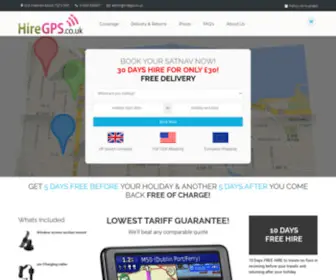 Satnavusa.co.uk(GPS Rental Hire for the whole world) Screenshot