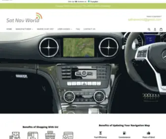 SatnavWorld.com(Sat Nav World) Screenshot