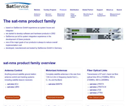 Satnms.com(Overview of our sat) Screenshot