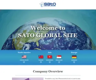 Sato-Pharmaceutical.com(YUNKER ENERGY AND HEALTH) Screenshot