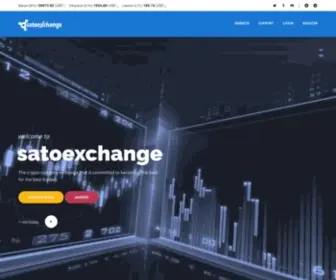 Satoexchange.com(SatoExchange Trading) Screenshot