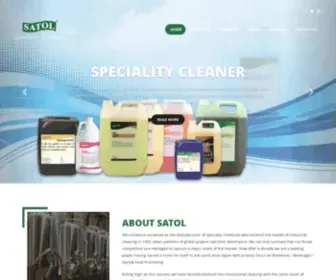 Satol.net(Satol Chemicals) Screenshot