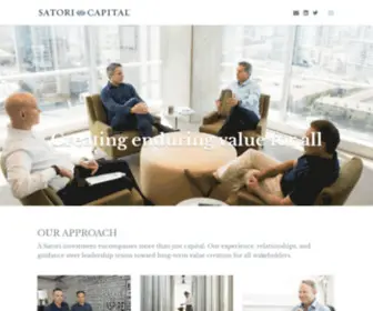 Satorialpha.com(Satori Capital) Screenshot