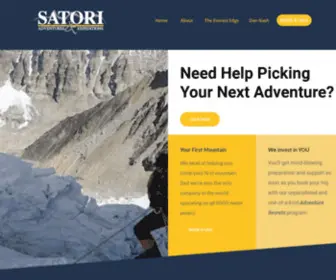 Satoriexpeditions.com(Satori Adventures & Expeditions) Screenshot