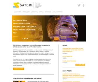 Satoriproject.eu(SATORI) Screenshot