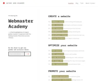 Satoristudio.net(Become a successful webmaster) Screenshot