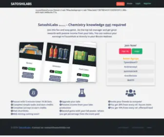 Satoshilabs.net(Crypto Labs) Screenshot