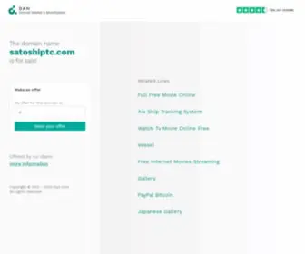Satoshiptc.com(Alter is a domain marketplace) Screenshot